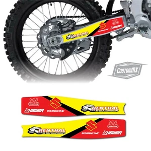 Schwingenaufkleber:- passend für Suzuki RMZ450 18-22 & RMZ250 19-22 Swing Arm - Bild 1 von 1
