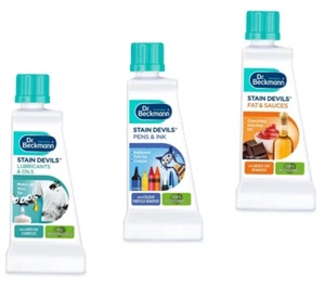 Dr Beckmann Stain Devils rimuove dai vestiti salse grasse penna inchiostro lubrificante 50 ml - Foto 1 di 7