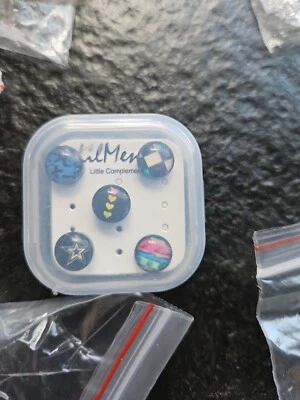 Magnet Ohrringe  mit tollen Motiven Ohrringe ohne Ohrloch Und Glitzer - Bild 1 von 2