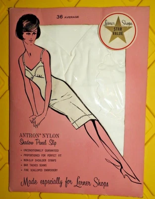 Vestido Completo Para Mujer Vintage Sin Mangas Antrón Nylon Blanco 36 Promedio Nuevo En Paquete Foto 1 de 4