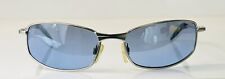 Nascar Eyewear Metal Sunglasses Wrap Sport With Blue Lens NC15M9012