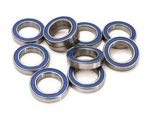 Low Friction Blue Rubber Sealed Ball Bearings (10) 15x24x5mm for RC Vehicles - Picture 1 of 1