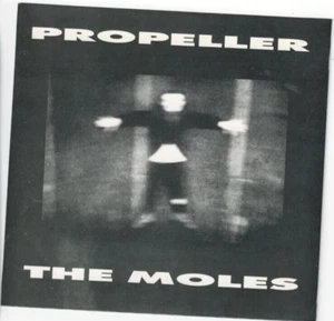 THE MOLES Propellor 7" VINYL w/PS 80s AUSSIE INDIE ROCK - Imagen 1 de 2