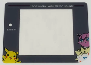 Game Boy Original DMG-01 - Replacement Screen Lens PLASTIC - Pokemon Edition - Picture 1 of 1