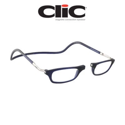 Reading Glasses Clic Frosted Blue XL Hoya Lens 100% Authentic Clic Products - Image 1 of 4