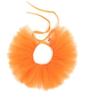 Handcrafted in Orange Tulle Tutu for Extra Large Dogs - Picture 1 of 2