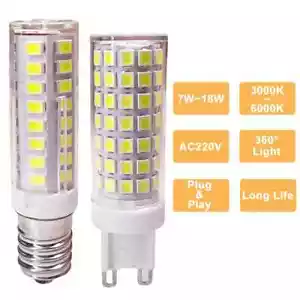 G9 E14 LED Corn Bulbs 7W 9W 12W 15W 18W 220V Cool Warm Neutral White LED Lamp - Picture 1 of 8
