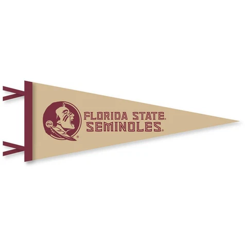 Florida State Seminoles Wool Felt Pennant - 9" x 24" Cover