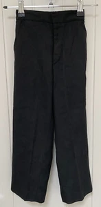 David Luke Charcoal Junior Boys School Trousers Waist 22" Age 5/6 - Picture 1 of 4