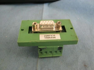 Phoenix Contact Part Number: 2287135. Model: DFLK-D9 SUB/B Contact. - Picture 1 of 2