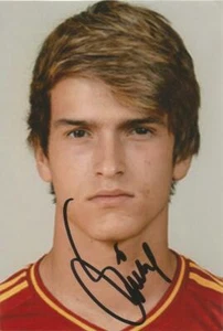 SPANIEN, KELTISCH VIGO, BOOT & ARSENAL: DENIS SUAREZ SIGNIERT 6x4 PORTRÄT FOTO + COA - Bild 1 von 1
