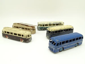 Dinky Cij 1/50 1/55 - Lotto Di 5 Autobus - Foto 1 di 2
