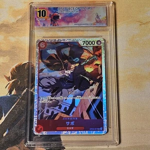 Gradata 10 - One Piece Tcg Card Game - Sabo Op05-007 Sr - Psa Bgs - Bild 1 von 3