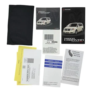 2010 Dodge Grand Caravan Owners Manual Complete Set w/ Case Inserts OEM Guide C - Foto 1 di 11