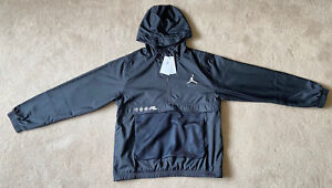 Nike Air Jordan Jacket Size Medium, Large J23 MJ Suit Jumpman Windrunner Black