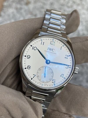 IWC Portugieser  Automatic 40.4 mm Watch IW358312 Silver Dial On bracelet 2024 - Image 1 of 4