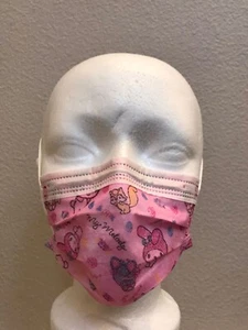 [KIDS] 50 PC Disposable Face Mask 3-Ply Non-Medical Ear loop Mouth Cover - Pink - Picture 1 of 4