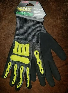 NUEVOS GUANTES DE AGARRE MIDWEST MAX - PESO MEDIO - ANSI NIVEL 3 PROTECCIÓN RESISTENTE A CORTES - Imagen 1 de 2