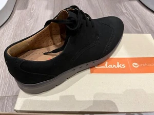 👞 Clarks Womens 6.5 Un Hinton Black - Picture 1 of 5