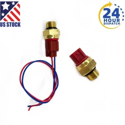 Interruptor de ventilador de temperatura del agua con sensor de radiador para UTV 400 500 700 800 HiSUN MASSIMO MSU Foto 1 de 4