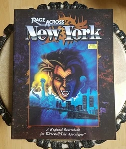White Wolf - Werewolf The Apocalypse Rage Across New York WW3100 RPG Sourcebook - Imagen 1 de 13