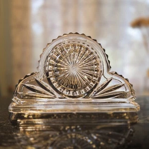 Vintage 24% lead Crystal glass Paperweight Cut crystal decor collectible - Picture 1 of 10