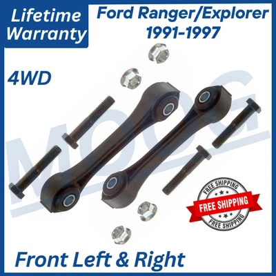 Par de barras de balanço dianteiras MOOG OEM para 1991-1997 Ford Ranger, Explorer Lifetime Warran - Imagem 1 de 4
