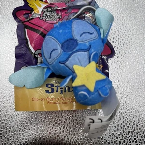 2025 Disney STITCH Outta This World ORANGE STITCH Stern Clip-On 3,5 Zoll Plüsch - Bild 1 von 1