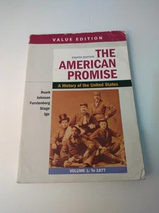 The American Promise, Value Edition, Volume 1: A History of the United States Va - Imagen 1 de 11