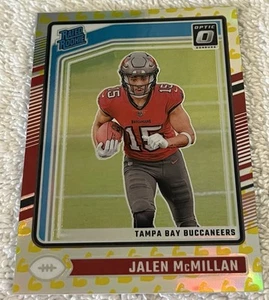 2024 Panini Donruss Optic Jalen McMillan Flex Emoji Prizm /149 Rated Rookie RC - Picture 1 of 4