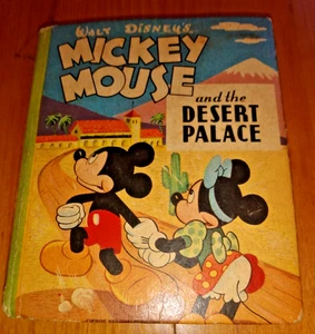 Disney's Mickey Mouse and the Desert Palace, Better Little Book #1451 VF+ - Picture 1 of 11