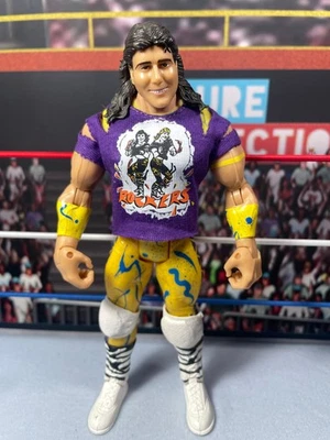 WWE Jakks Classic Superstars Series Marty Jannetty Figure Mattel Shirt Rockers - Image 1 of 3