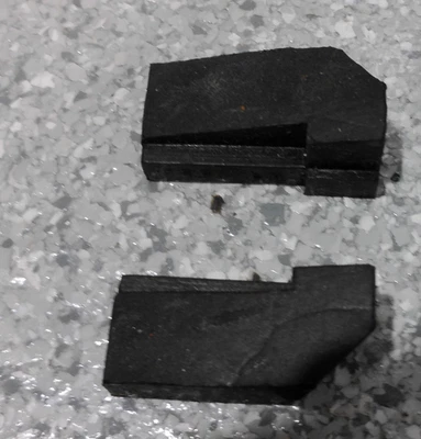 59-62 C1 Corvette Soft Top LH/RH Header Weatherstrip-GM#3762697/3762698-NOS - Image 1 of 4