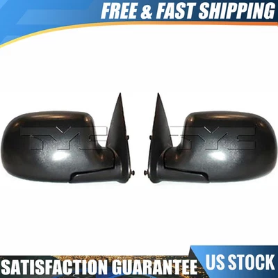 2X TYC Door Mirror Fits Silverado 1500 Chevrolet 1999 2000 2001 2002 2003 2004 - Image 1 of 4