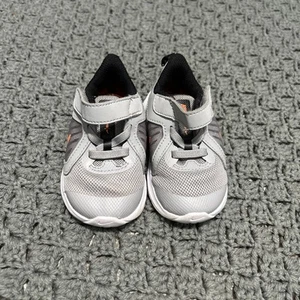 Nike Toddler's Tanjun (TDV) Running Shoes 818386 Grey Silver SZ 4c (kl1) - Picture 1 of 5