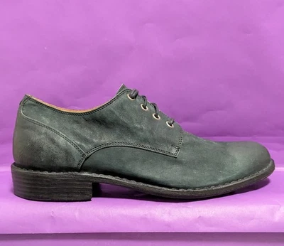 Florentini + Baker Women's Oxford Derby Blue Gray Suede Shoes Size US 38 😍💓 - Image 1 of 4