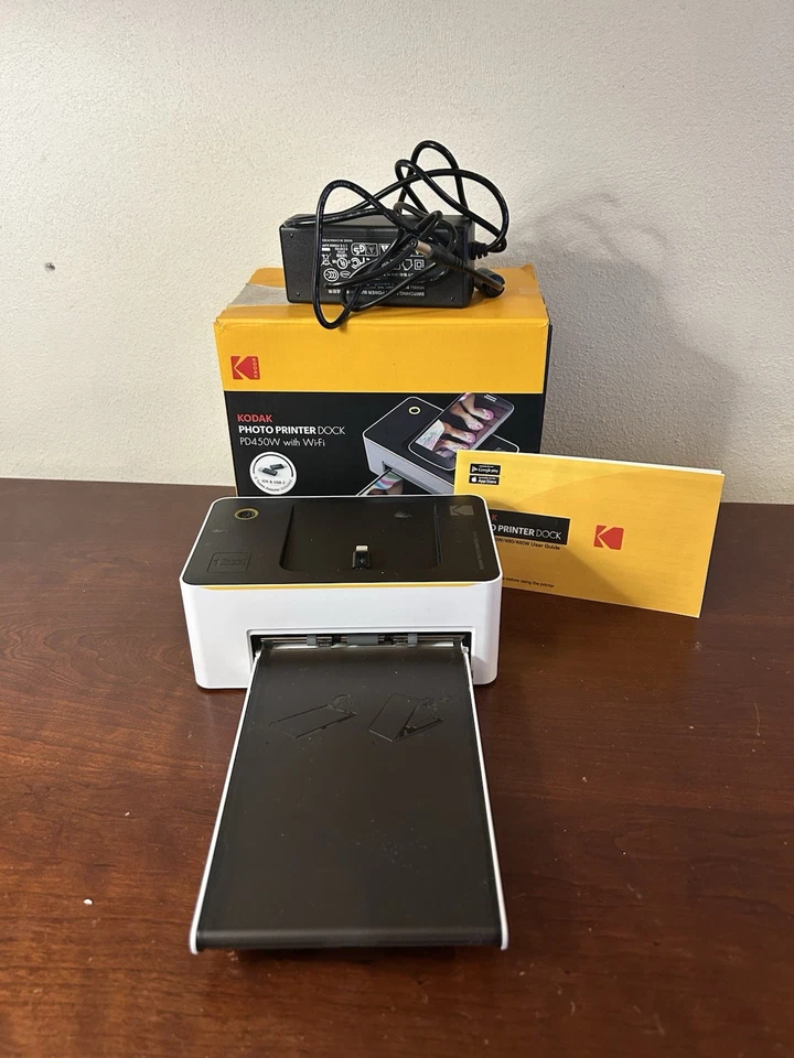 Kodak 4x6 Instant Photo Printer Dock PD-450W Bundle - Image 1 of 1