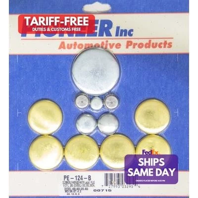 Pioneer PE-124-B, Kit 350 Olds Freeze Plug Kit - Brass Performance Racing Parts - Image 1 of 4