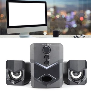 Sounder Speaker Wired Multimedia Desktop Stereo Speaker With Subwoofer For Ho FY - Afbeelding 1 van 22