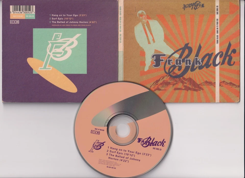 Pixies / Frank Black – Hang On To Your Ego - Import 3 Track Maxi CD 1993  4AD - Bild 1 von 1