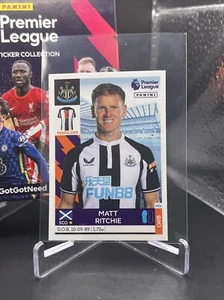 Panini Premier League 2022 Sticker Collection Matt Richie #447 Newcastle NM+ - Picture 1 of 2