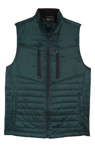 Zella Mens Puffer Vest in Green Park Size XL - Picture 1 of 1
