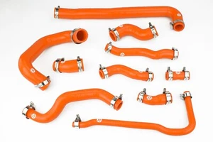 Silicone Coolant Radiator Hoses fit MINI One/Cooper R50/R52 NonAC 04-06 Orange - Picture 1 of 4