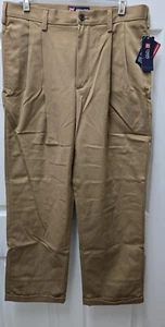 Pantalones Chaps Resistentes a Arrugas y Manchas Caqui Doble Pliegue 32 x 30 - Imagen 1 de 2