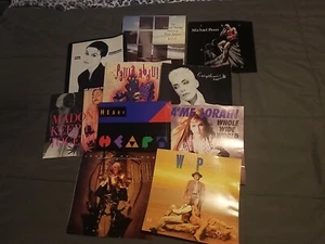 (10) 45 rpm  picture sleeves 1980s & 90s pop rock NO RECORDS - Bild 1 von 12