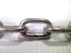 3/16" x 25' Grade 30 Proof Coil Chain Zinc Plated - Fast, S&H - Picture 1 of 3