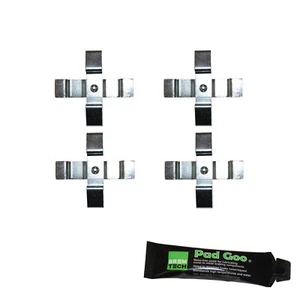 FRONT BRAKE PAD FITTING KIT 6 POTS FITS: VW TOUAREG 2003-2010 BREMBO BPF1899A - Picture 1 of 2