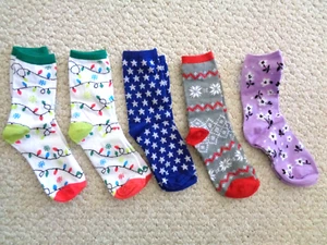 5 Pairs of Ladies’ Stretch Crew Socks size 8-10 (#6262). - Picture 1 of 2