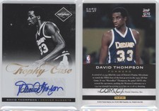 2011-12 Panini Limited Trophy Case Signatures /49 David Thompson #37.2 Auto HOF
