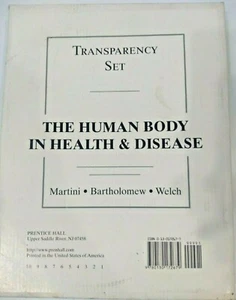 Transparency Set - The Human Body in Health & Disease Martini Bartholomew 100+ - Picture 1 of 8